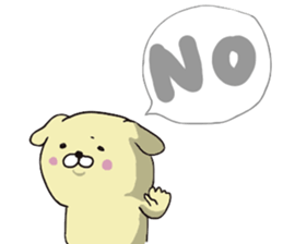 Dogs Love and Peace sticker #10844315