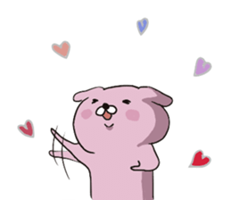 Dogs Love and Peace sticker #10844318