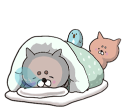 Dogs Love and Peace sticker #10844320