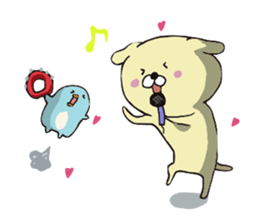 Dogs Love and Peace sticker #10844324