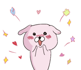 Dogs Love and Peace sticker #10844329