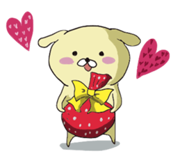 Dogs Love and Peace sticker #10844331