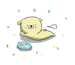 Dogs Love and Peace sticker #10844334