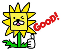 Dandelion & Mountain Gorilla sticker #10844552