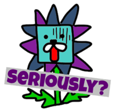 Dandelion & Mountain Gorilla sticker #10844562