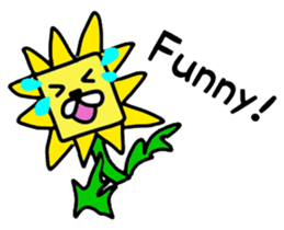 Dandelion & Mountain Gorilla sticker #10844564