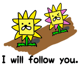 Dandelion & Mountain Gorilla sticker #10844570