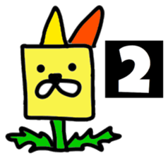 Dandelion & Mountain Gorilla sticker #10844573