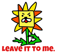 Dandelion & Mountain Gorilla sticker #10844577