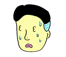 loose&creepy dog fujyu part2 sticker #10845451