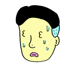 loose&creepy dog fujyu part2 sticker #10845451