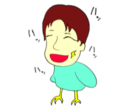 loose&creepy dog fujyu part2 sticker #10845462