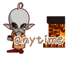 I am Little Greys3 -MASTER Cosplay- sticker #10845510