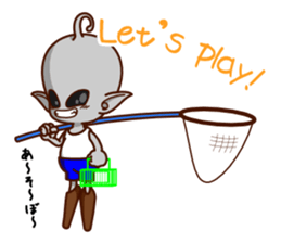 I am Little Greys3 -MASTER Cosplay- sticker #10845518