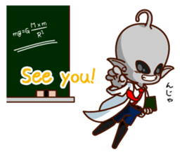 I am Little Greys3 -MASTER Cosplay- sticker #10845519