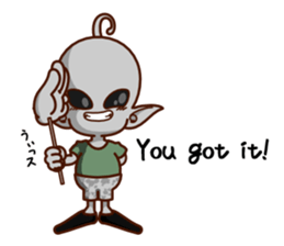 I am Little Greys3 -MASTER Cosplay- sticker #10845524