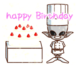 I am Little Greys3 -MASTER Cosplay- sticker #10845525