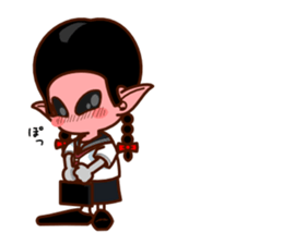 I am Little Greys3 -MASTER Cosplay- sticker #10845528