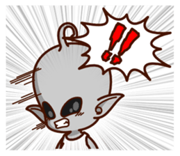 I am Little Greys3 -MASTER Cosplay- sticker #10845529