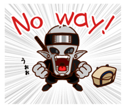 I am Little Greys3 -MASTER Cosplay- sticker #10845540