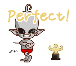 I am Little Greys3 -MASTER Cosplay- sticker #10845541