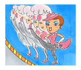 viva musical sticker #10845701