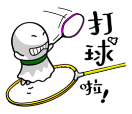 Hilarious Stickers from Gray Wolf Cat !2 sticker #10846184