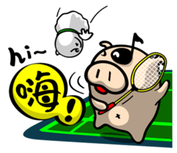 Hilarious Stickers from Gray Wolf Cat !2 sticker #10846193