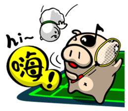 Hilarious Stickers from Gray Wolf Cat !2 sticker #10846193