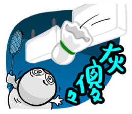 Hilarious Stickers from Gray Wolf Cat !2 sticker #10846210