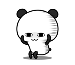 Too loose panda sticker #10846285