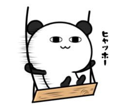 Too loose panda sticker #10846290