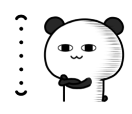 Too loose panda sticker #10846296