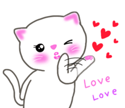 love love cats! 2 sticker #10846905