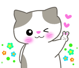 love love cats! 2 sticker #10846908