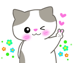 love love cats! 2 sticker #10846908