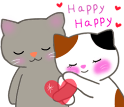 love love cats! 2 sticker #10846915
