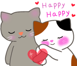love love cats! 2 sticker #10846915