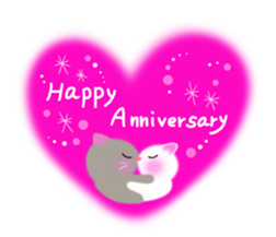 love love cats! 2 sticker #10846927