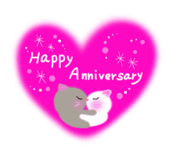 love love cats! 2 sticker #10846927