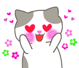 love love cats! 2 sticker #10846928