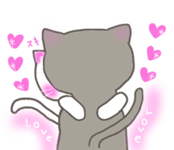 love love cats! 2 sticker #10846935