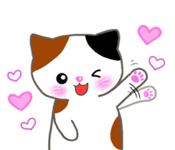 love love cats! 2 sticker #10846942