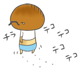 Beard mushrooms sticker #10846958