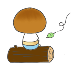 Beard mushrooms sticker #10846959