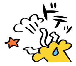 Cat girl of adult. sticker #10847195