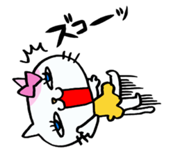 Cat girl of adult. sticker #10847199