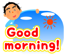 Cute daddy! "English version" sticker #10847587