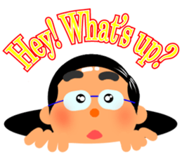 Cute daddy! "English version" sticker #10847607