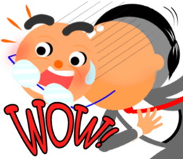 Cute daddy! "English version" sticker #10847612